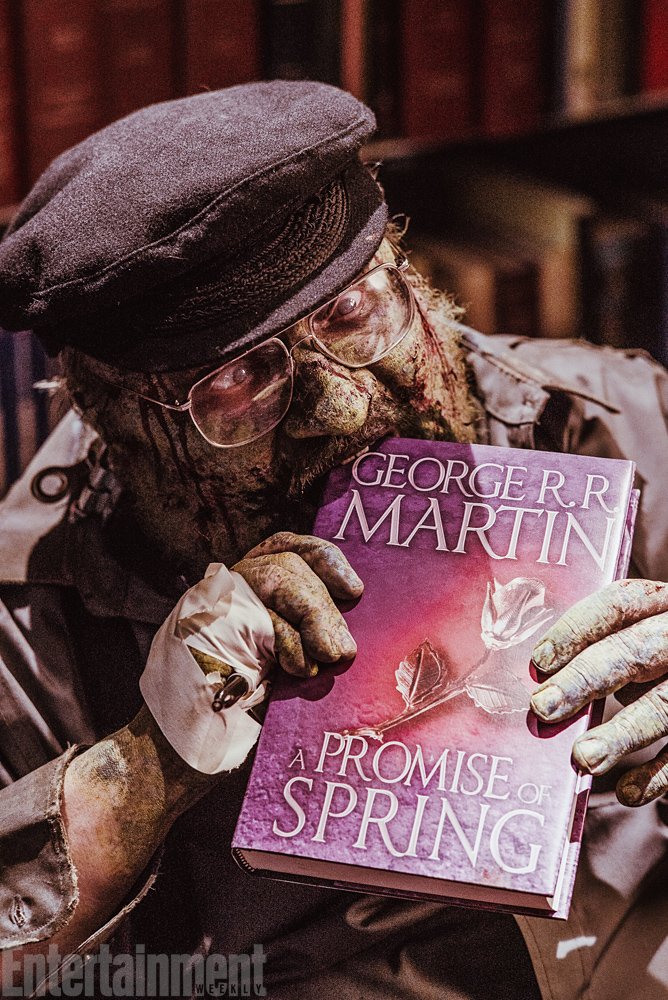 Зомби-Джордж Мартин дописал «Игру престолов» - Изображение 1 Зомби-Джордж Мартин дописал «Игру престолов» - Изображение 1