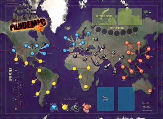 Настолки: Pandemic - антивирусный кооператив - Изображение 1 Настолки: Pandemic - антивирусный кооператив - Изображение 1