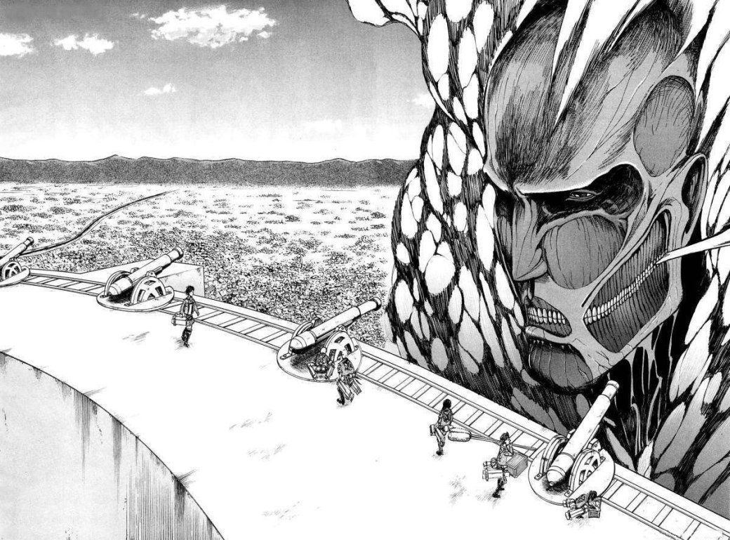 Великан-людоед заглянул за Стену в трейлере фильма Attack on Titan. - Изображение 2 Великан-людоед заглянул за Стену в трейлере фильма Attack on Titan. - Изображение 2