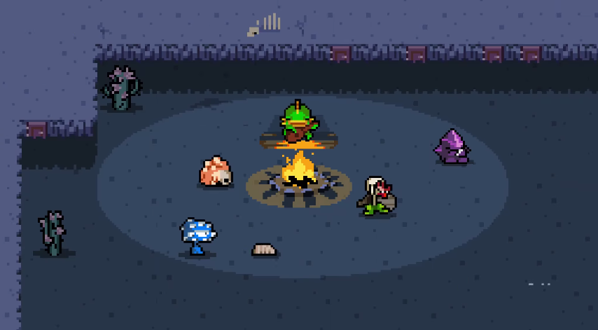 Мутанты поют под гитару у костра в трейлере Nuclear Throne
- Изображение 1 Мутанты поют под гитару у костра в трейлере Nuclear Throne
- Изображение 1