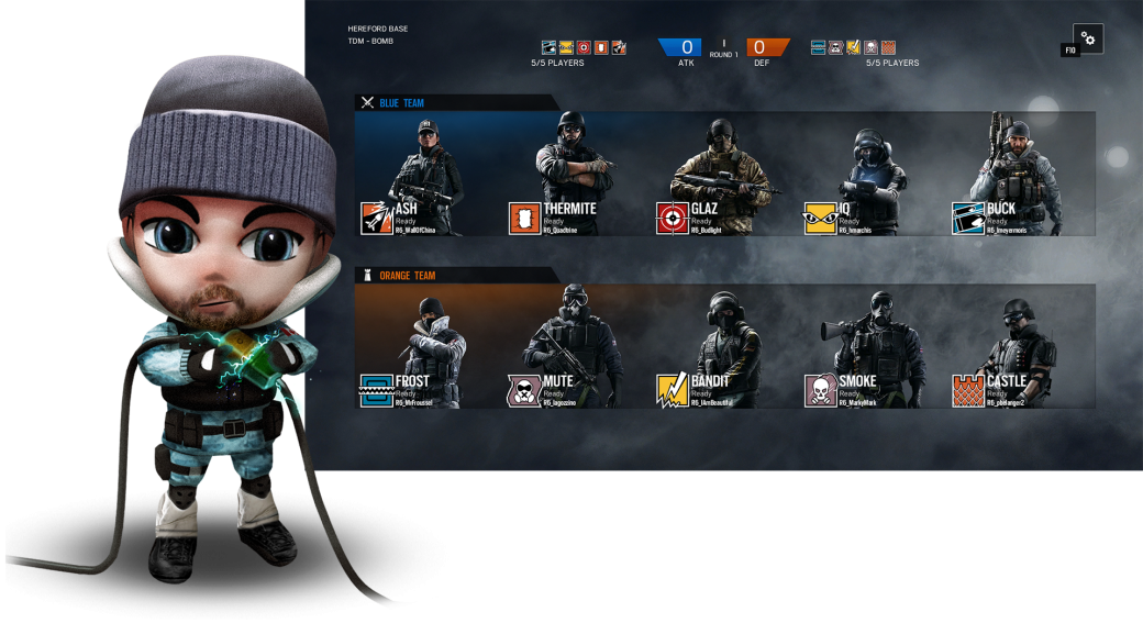 Патч 2.1 добавил в консольные версий R6: Siege выделенные сервера - Изображение 1 Патч 2.1 добавил в консольные версий R6: Siege выделенные сервера - Изображение 1