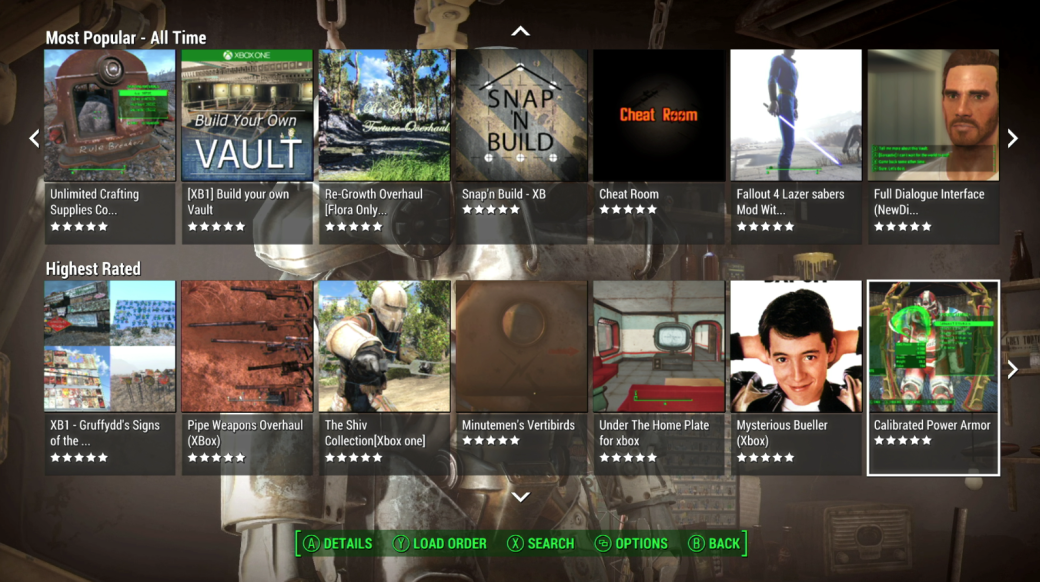 Bethesda отчиталась об успешном запуске модов для Fallout 4 на Xbox - Изображение 1 Bethesda отчиталась об успешном запуске модов для Fallout 4 на Xbox - Изображение 1