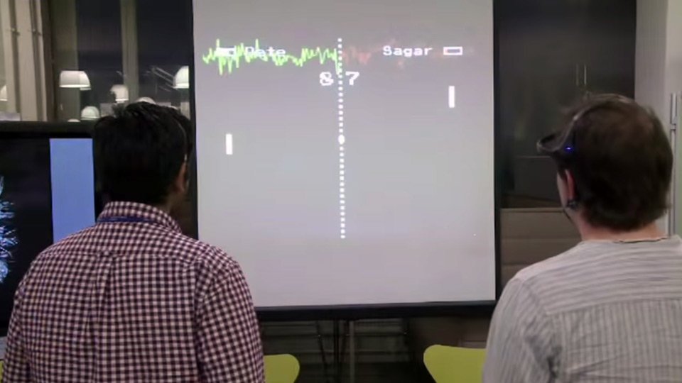 Британские неврологи подключили Pong к мозгу
. - Изображение 1 Британские неврологи подключили Pong к мозгу
. - Изображение 1