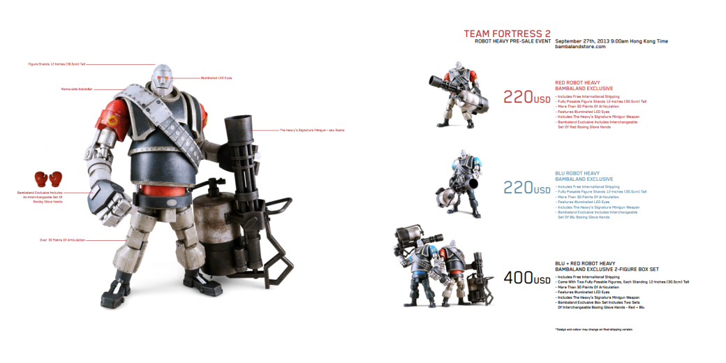 Анонсированы новые фигурки по Team Fortress 2. - Изображение 1 Анонсированы новые фигурки по Team Fortress 2. - Изображение 1
