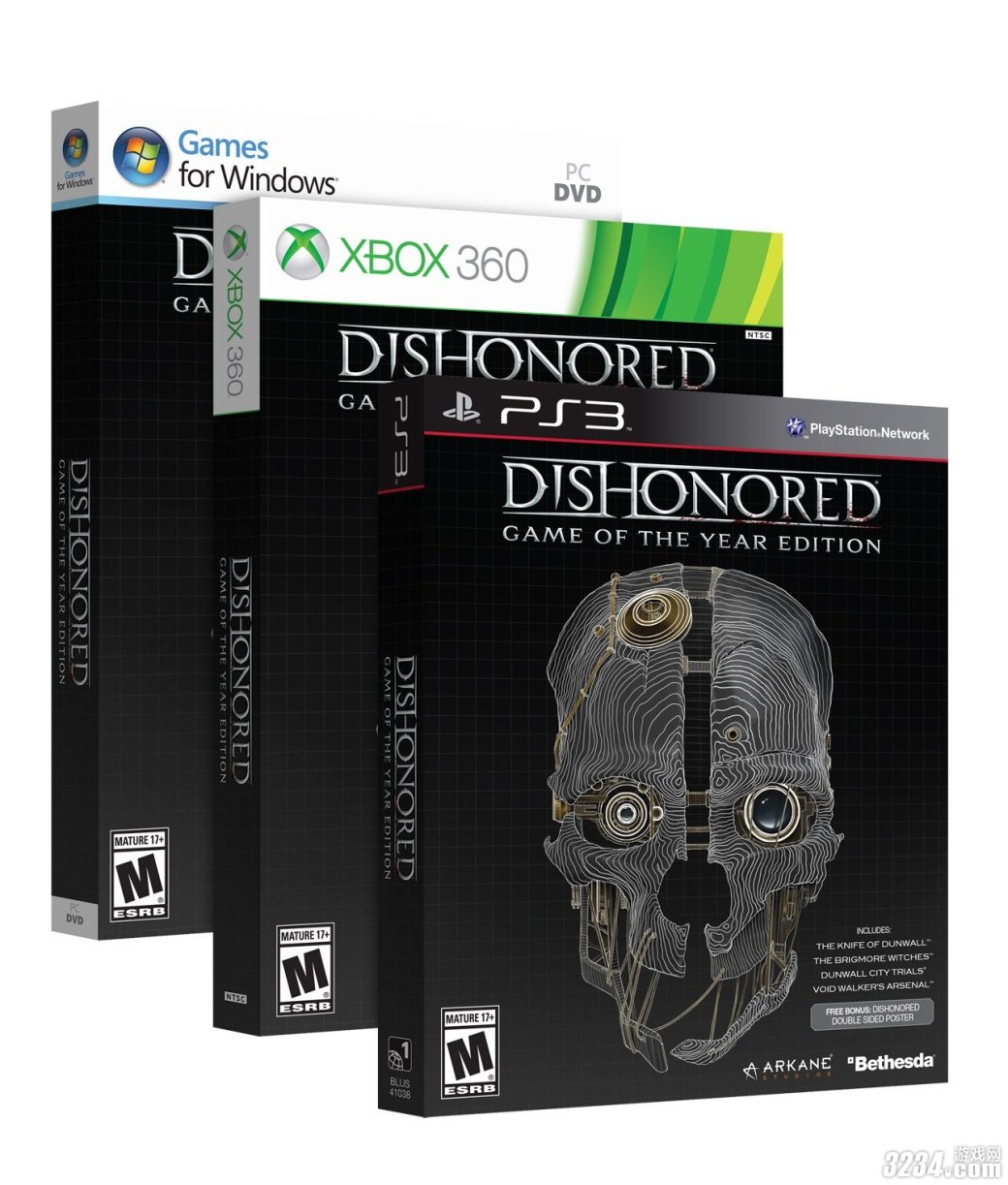 Бокс-арт GOTY издания Dishonored - Изображение 1 Бокс-арт GOTY издания Dishonored - Изображение 1