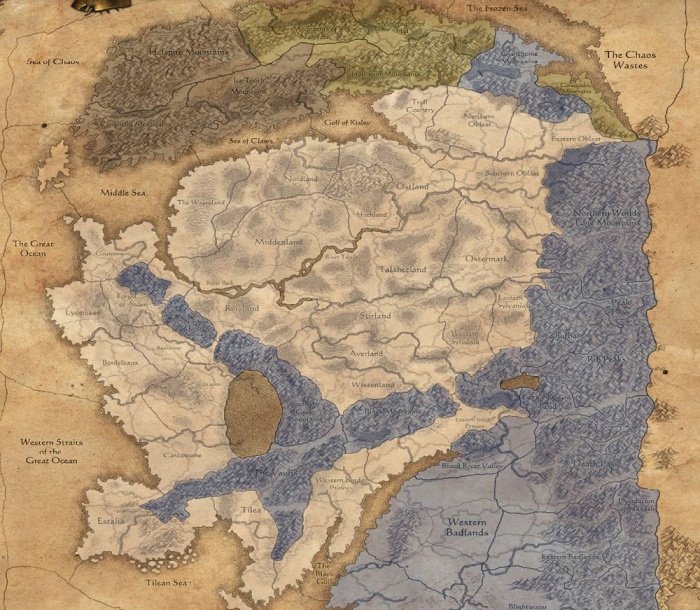 В Total War: Warhammer нельзя завоевать все регионы на карте - Изображение 1 В Total War: Warhammer нельзя завоевать все регионы на карте - Изображение 1