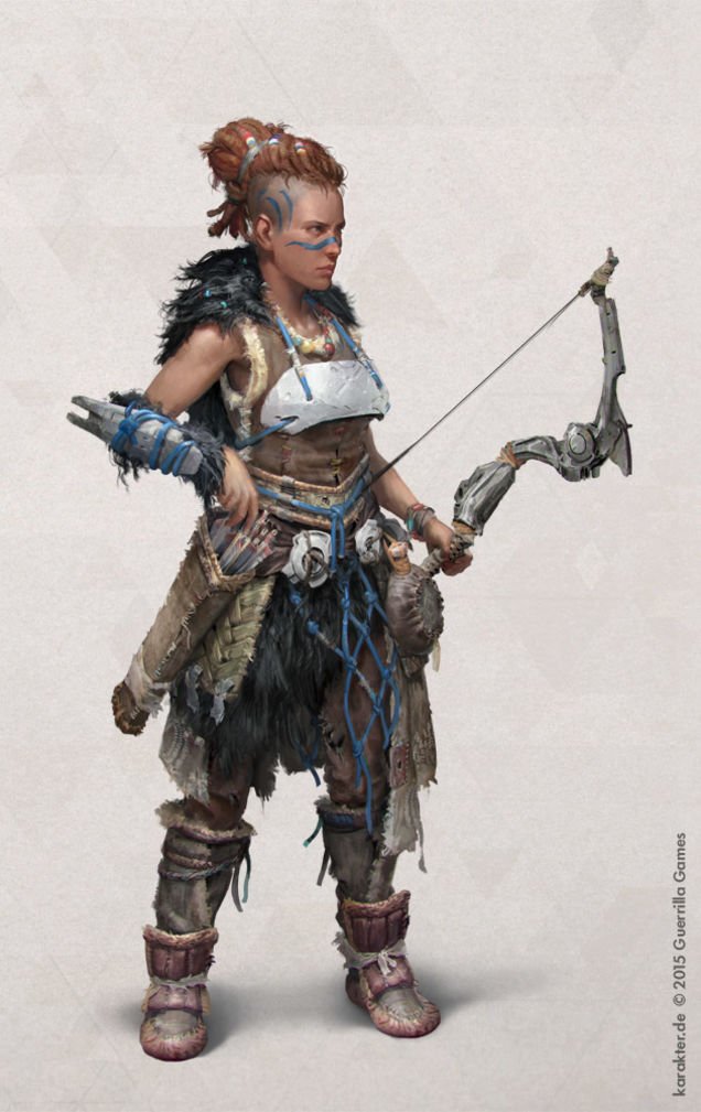 Прекрасные концепты Horizon: Zero Dawn от художников «Игры престолов» - Изображение 3 Прекрасные концепты Horizon: Zero Dawn от художников «Игры престолов» - Изображение 3