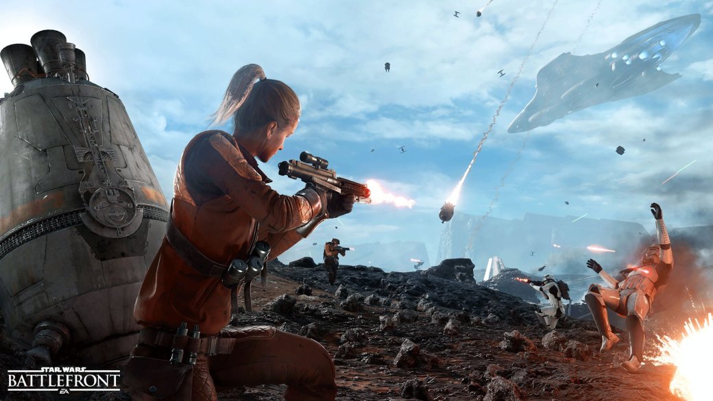 Разработчики Star Wars Battlefront рассказали о режиме Drop Zone - Изображение 1 Разработчики Star Wars Battlefront рассказали о режиме Drop Zone - Изображение 1