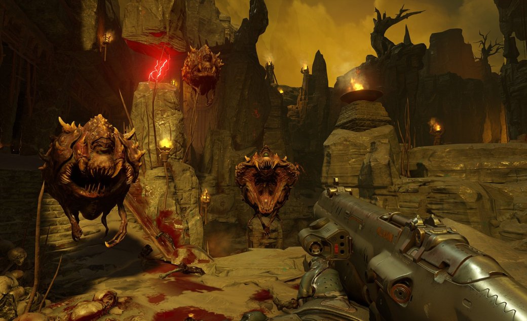 В Doom найдены полный список врагов и случайные боссы в сингл-кампании. - Изображение 1 В Doom найдены полный список врагов и случайные боссы в сингл-кампании. - Изображение 1