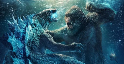 «Годзилла против Конга»: на новом постере показано подводное сражение титанов