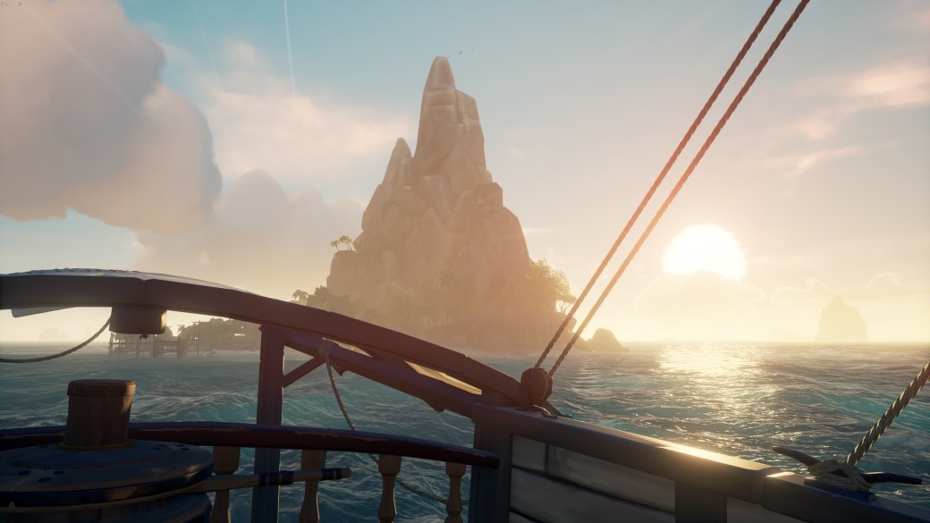 Sea of thieves залив затонувших кораблей загадка