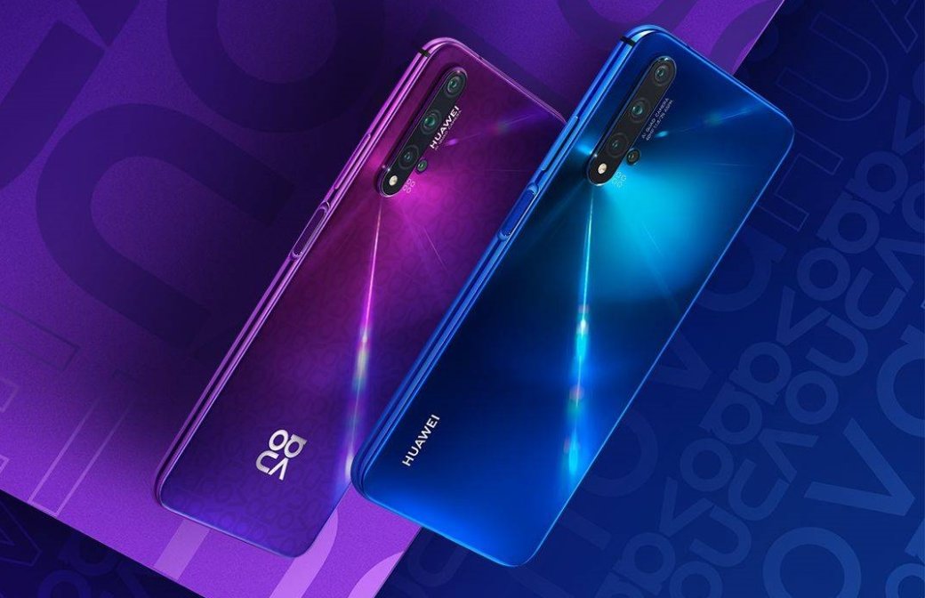 Флагманский камерофон Huawei Nova 5T представлен в России