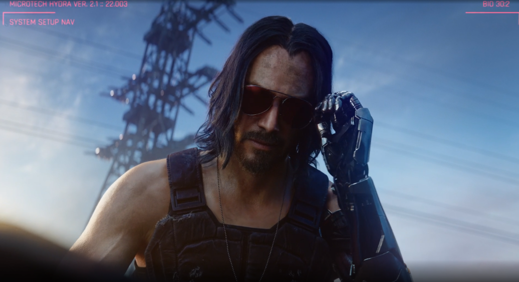 E3 2019: в новый крутой трейлер Cyberpunk 2077 заглянул Киану Ривз! А еще назвали дату выхода