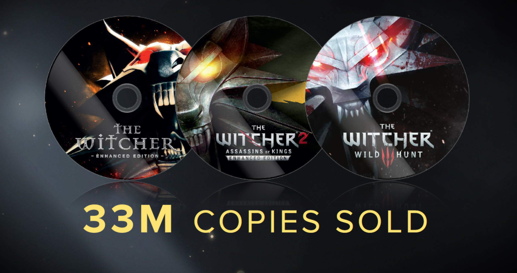 Польская золотая жила! Продажи игр серии The Witcher превысили 33 млн копий. - Изображение 1