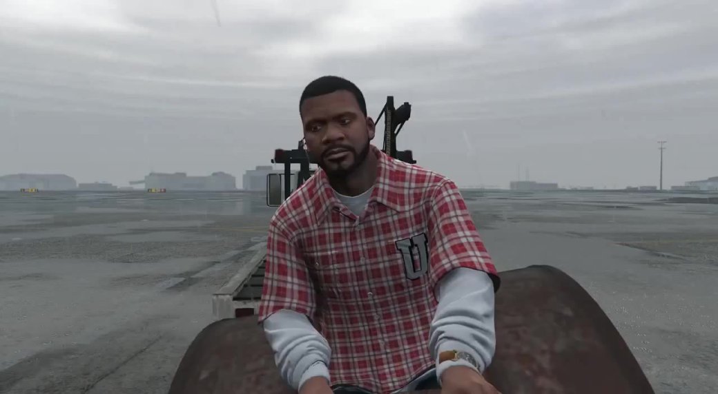 Гифка дня: когда проблемы реальной жизни не исчезают даже в Grand Theft Auto 5. - Изображение 1 Гифка дня: когда проблемы реальной жизни не исчезают даже в Grand Theft Auto 5. - Изображение 1